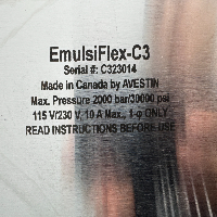 Avestin EmulsiFlex-C3 Homogenizer image 3